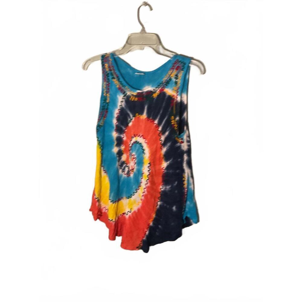 Shoreline Tie-Dye Tank Top - One Size Fits Most